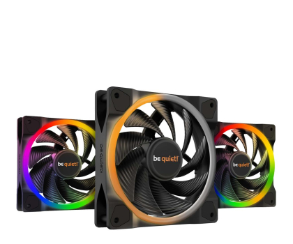 Wentylator do komputera BE QUIET! Light Wings 120mm PWM High-speed 3-Pack BL077